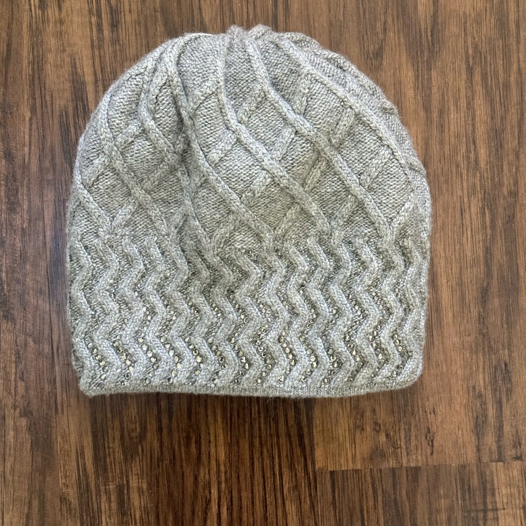 Whbm Rhinestone Patterned Hat